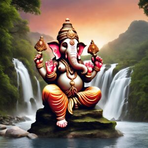 ganesha bhujanga image