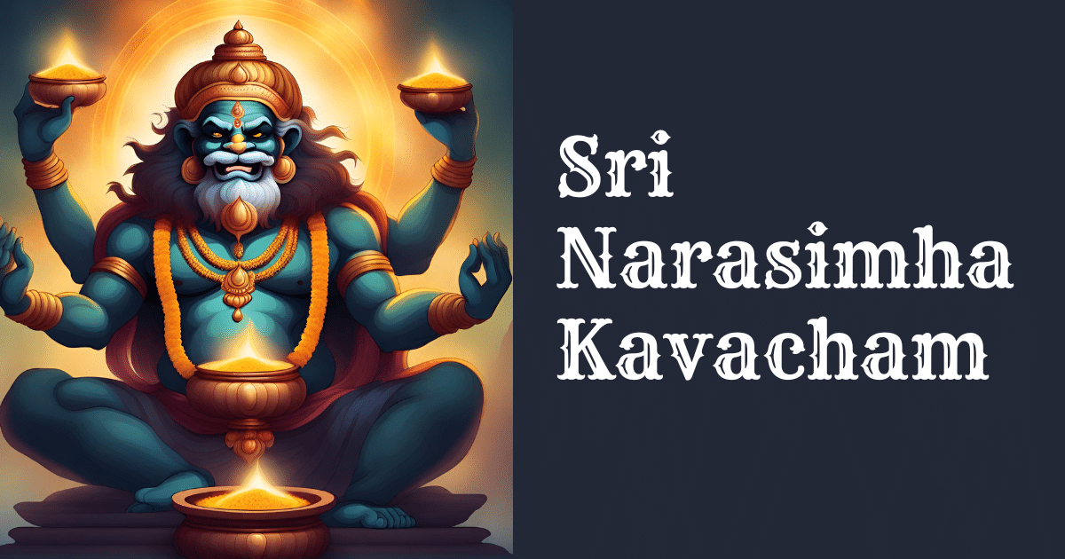 Sri Narasimha Kavacham