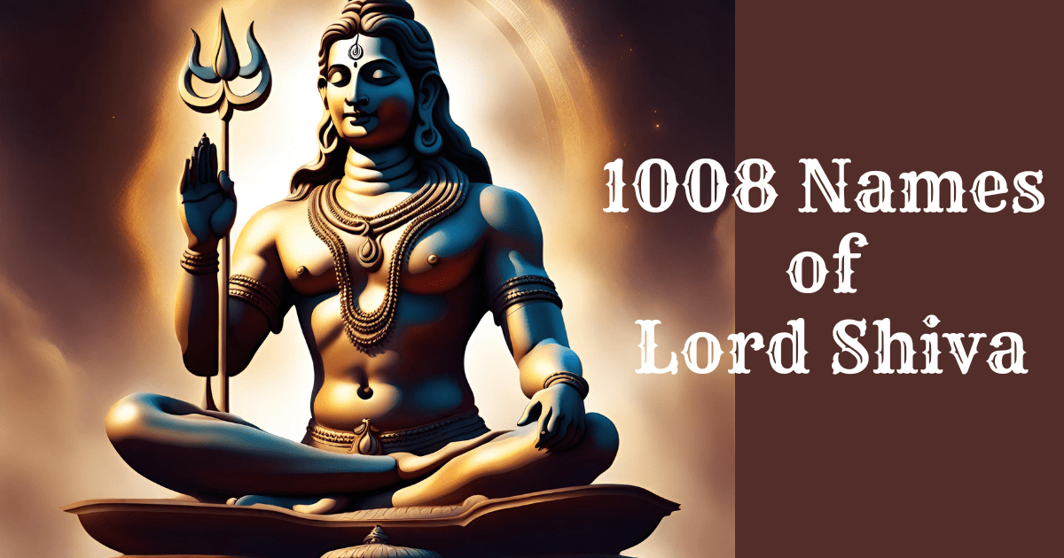 1008 names of lord shiva