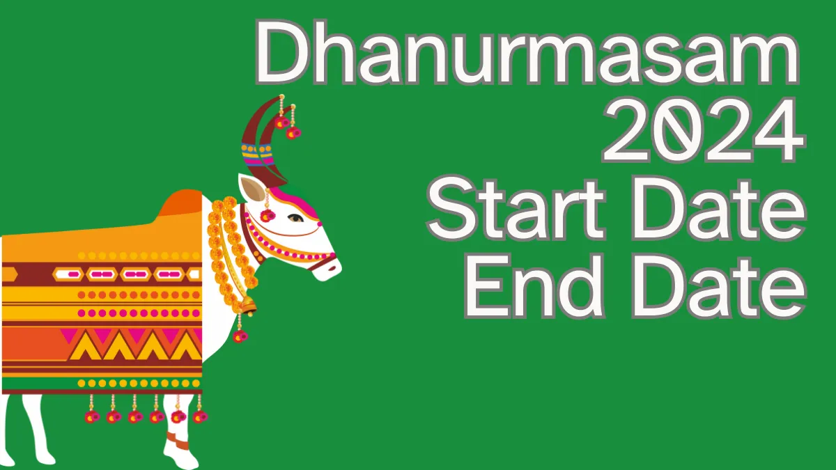 Dhanurmasam 2024